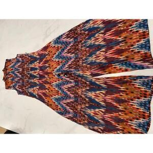 Sheer indie boho festival sleeveless chiffon romper